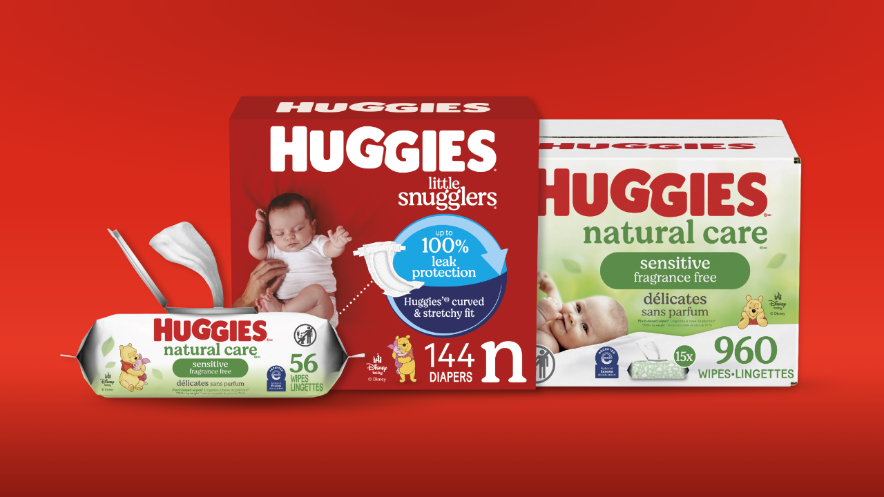A year of diapers and wipes from Huggies