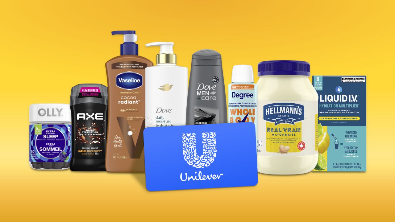 A $2,000 Unilever Shopping Spree